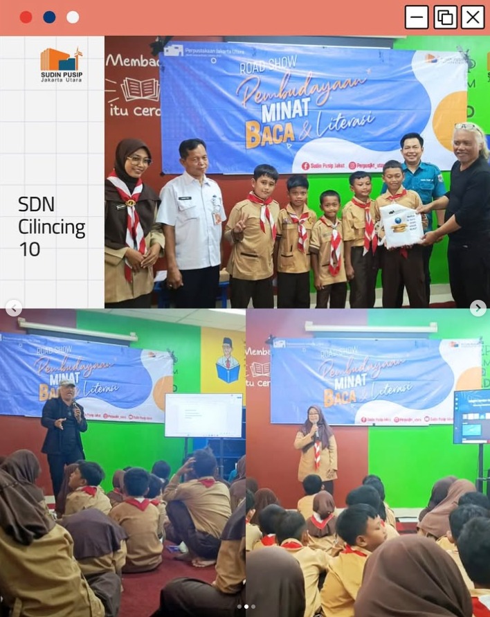 Roadshow Workshop Pembudayaan Minat Baca Dan Literasi